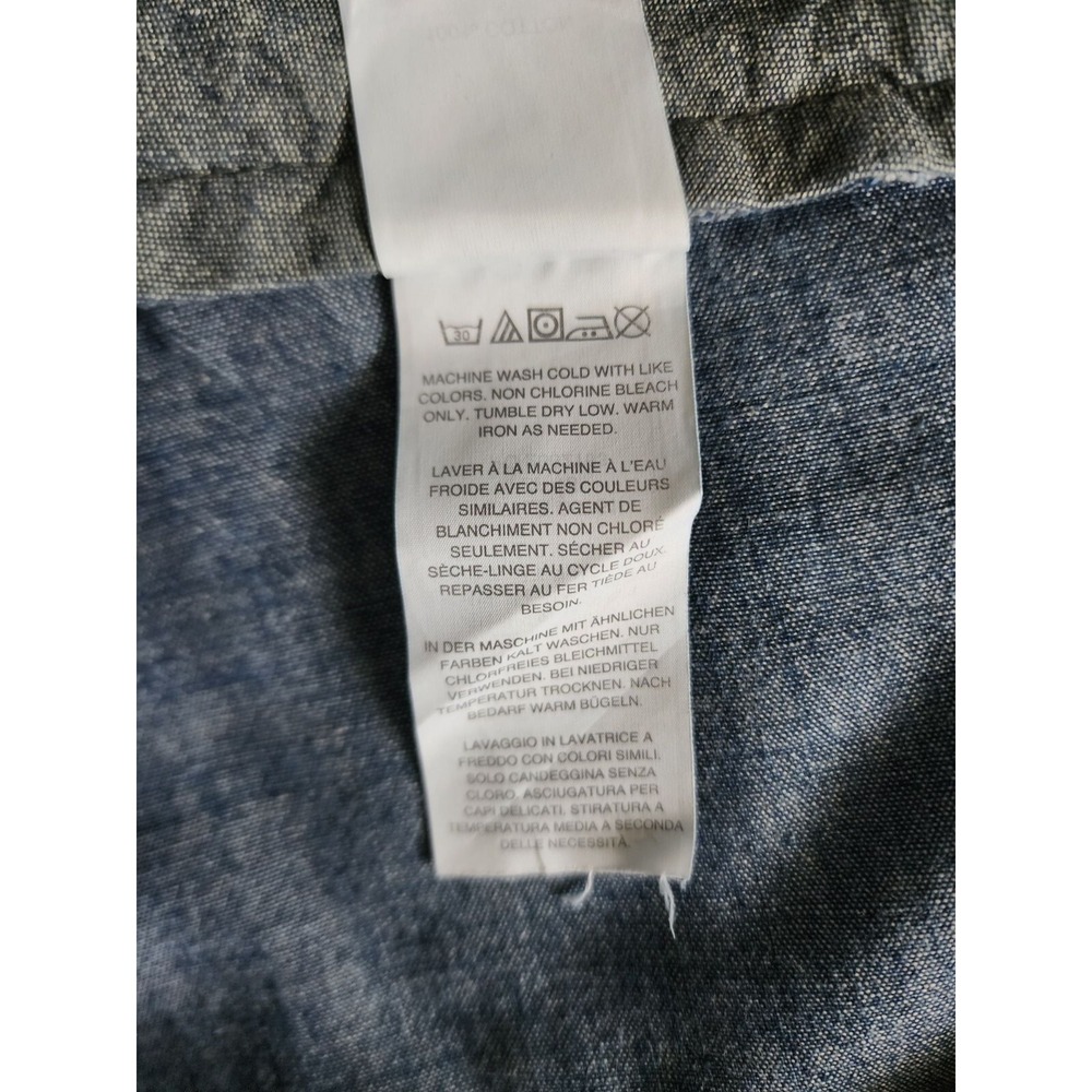 J. Crew Station Men's Stanton Indigo Striped Casual Chino Shorts Size W33 - Picture 8 of 13